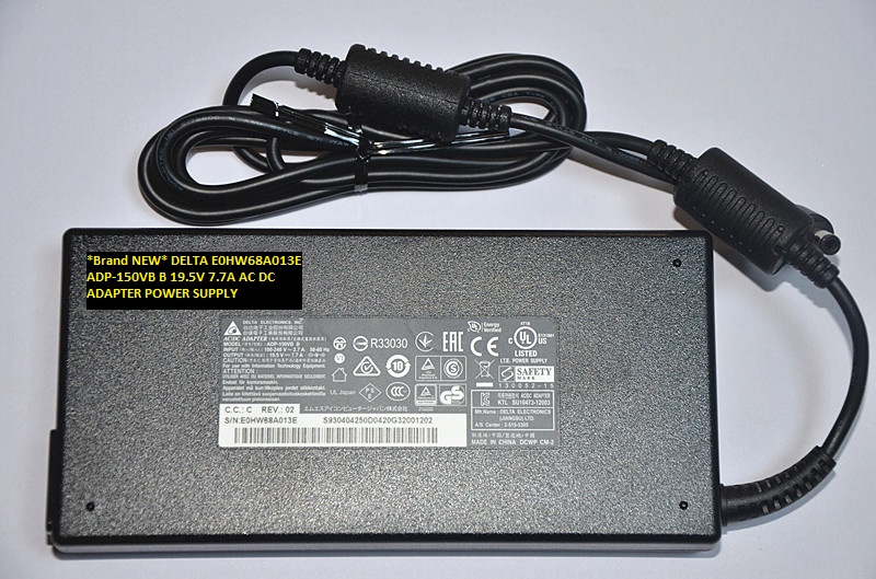 *Brand NEW* AC100-240V 19.5V 7.7A AC DC ADAPTER DELTA ADP-150VB B E0HW68A013E POWER SUPPLY